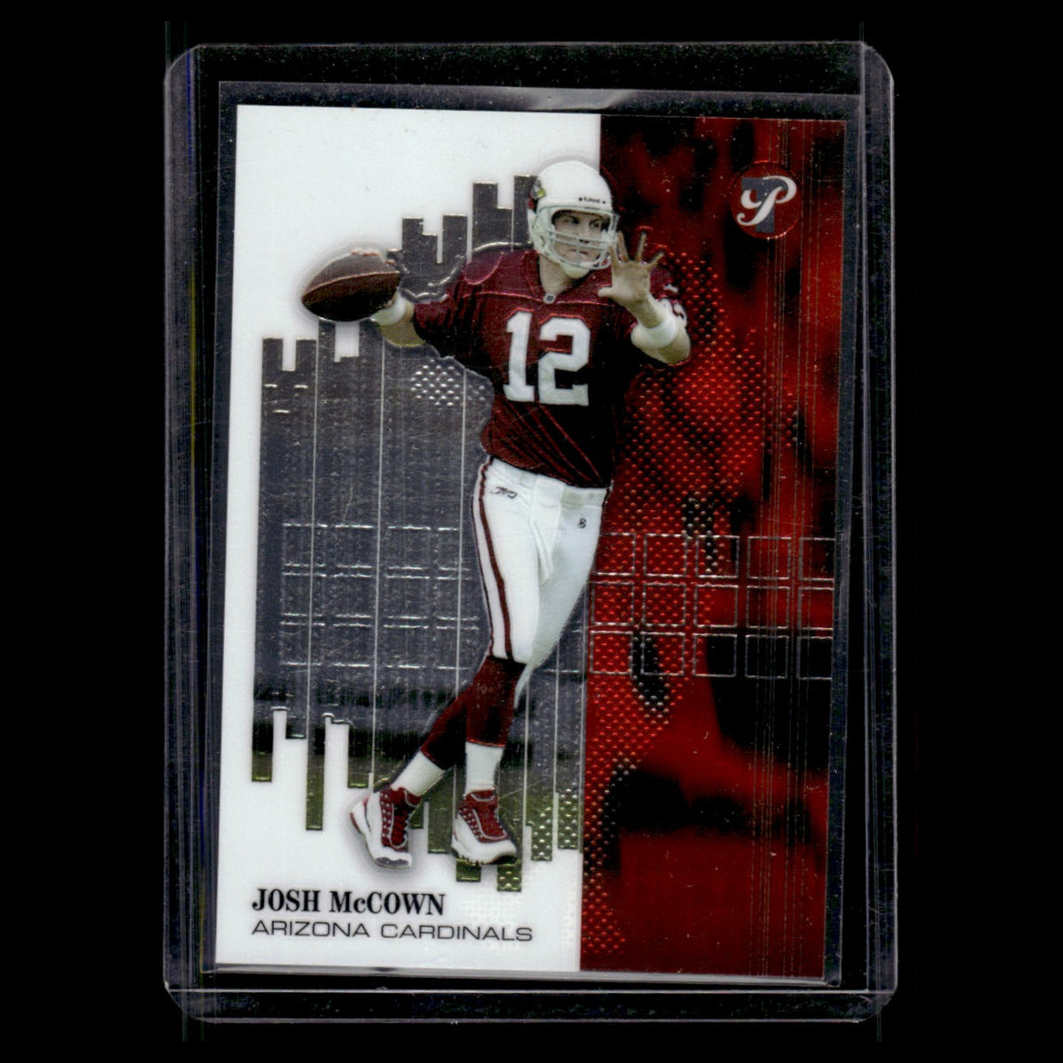 Josh McCown /999 #55 2002 Topps Pristine Arizona Cardinals Football Card NFL NM