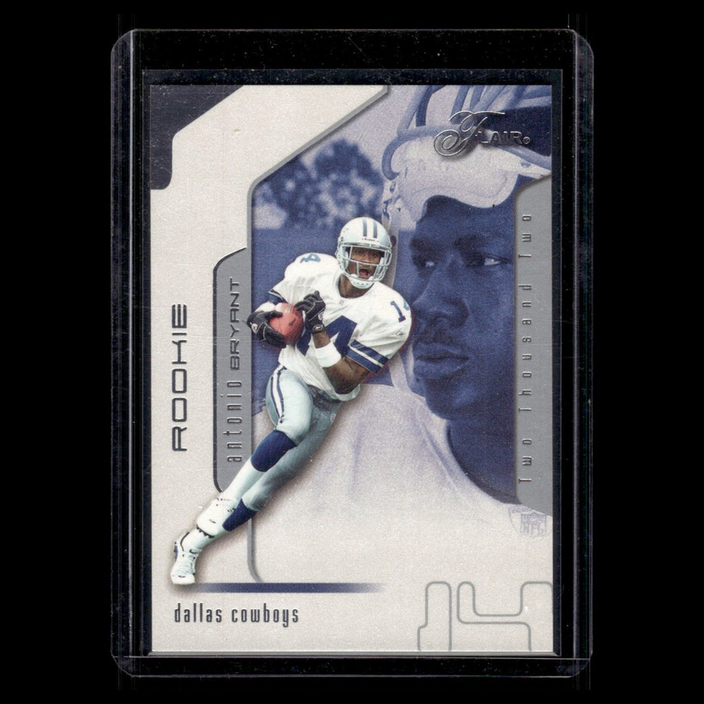 Antonio Bryant Rookie /1250 #108 2002 Flair Dallas Cowboys Football Card NFL NM