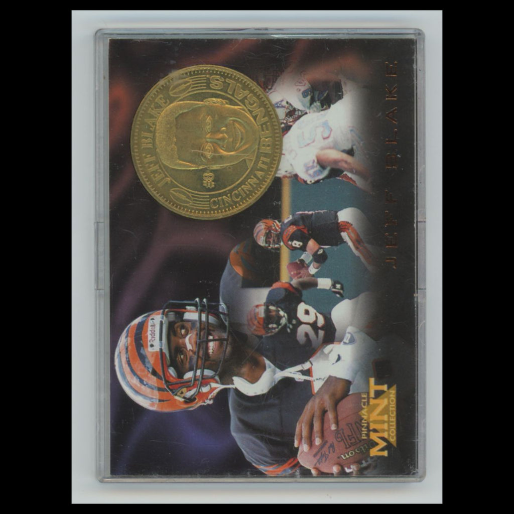 Jeff Blake #21 1996 Pinnacle Mint Cincinnati Bengals Football Card NFL NM