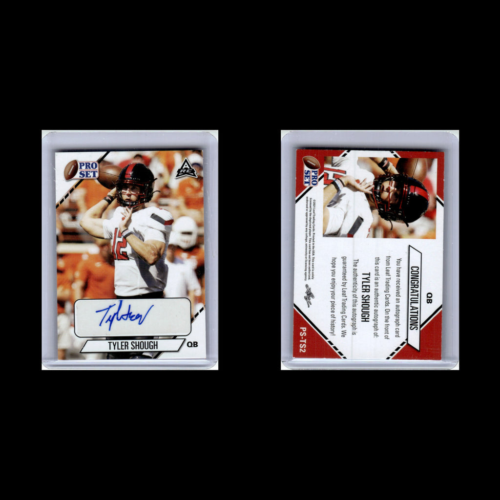 Tyler Shough #PS-TS2 2021 Pro Set Football Card NFL NM