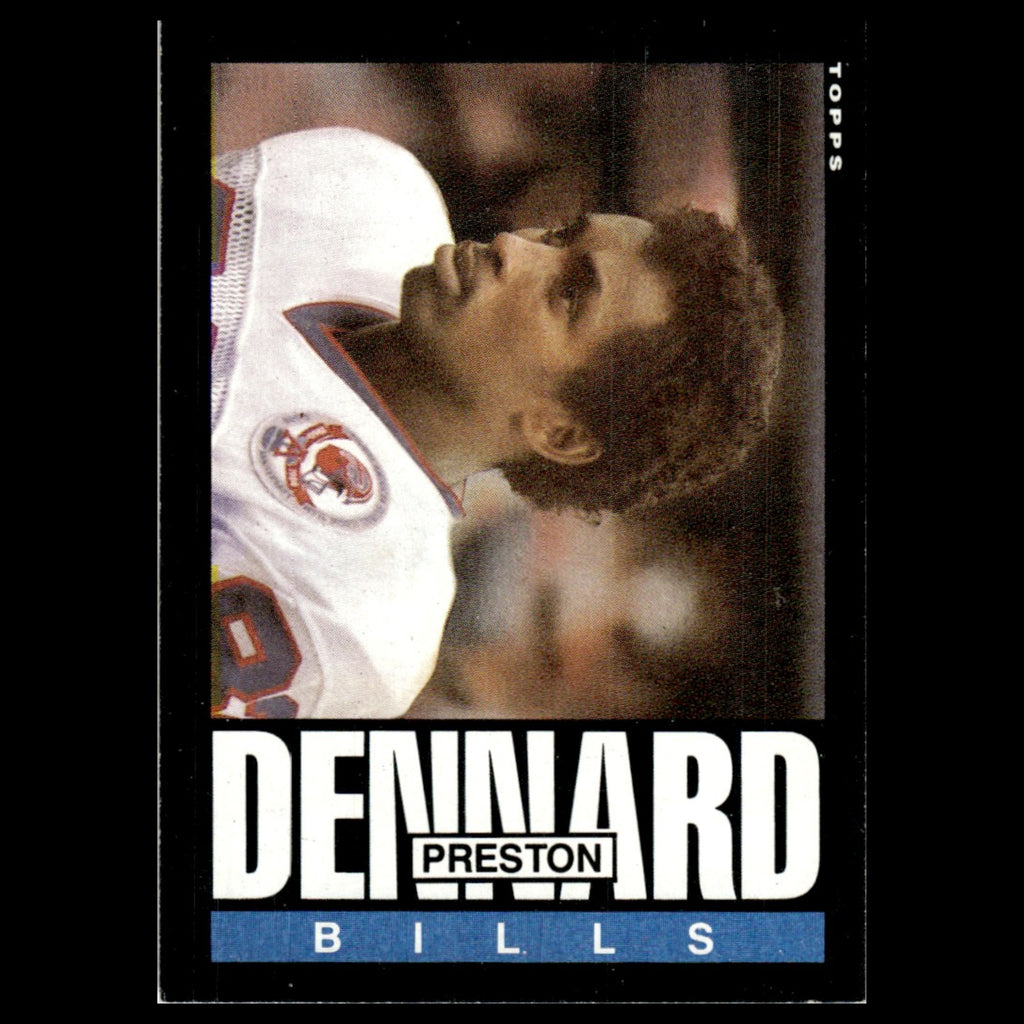 Preston Dennard #200 1985 Topps Buffalo Bills Football Card NFL NM