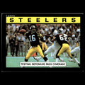 Steelers Team Leaders #351 1985 Topps Pittsburgh Steelers Football Card NFL NM