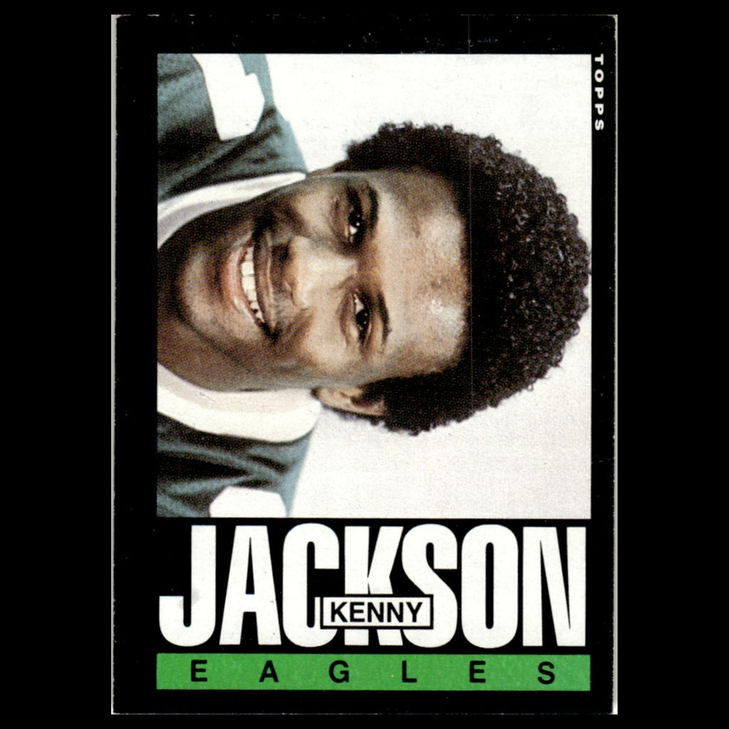 Kenny Jackson #131 1985 Topps Philadelphia Eagles Football Card NFL NM