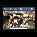 Giants Team Leaders #110 1985 Topps New York Giants Football Card NFL NM