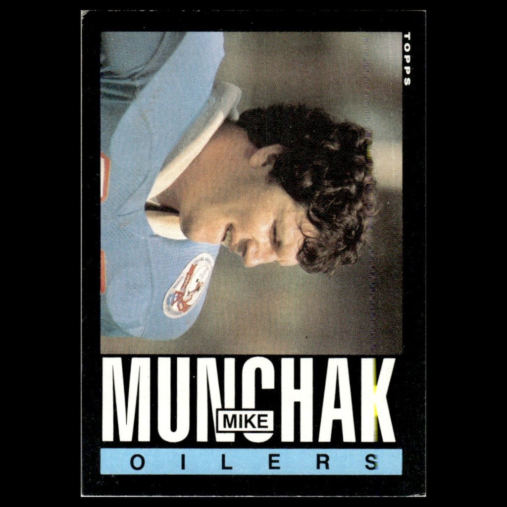 Mike Munchak #253 1985 Topps Houston Oilers Football Card NFL NM