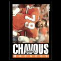 Barney Chavous #237 1985 Topps Denver Broncos Football Card NFL NM