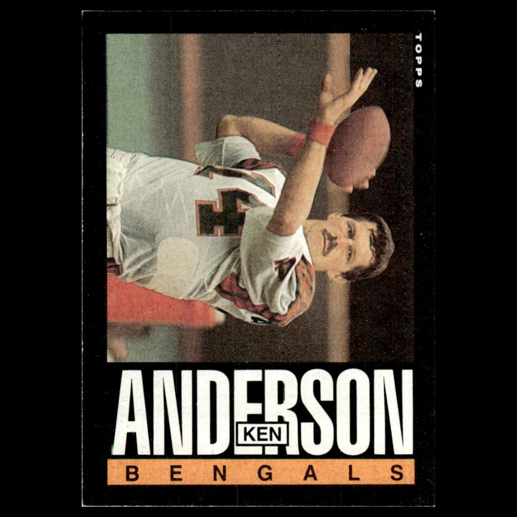 Ken Anderson #210 1985 Topps Cincinnati Bengals Football Card NFL NM