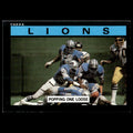Lions Team Leaders #53 1985 Topps Detroit Lions Football Card NFL NM