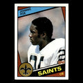 Johnnie Poe #304 1984 Topps New Orleans Saints Football Card NFL EX