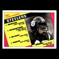 Franco Harris Steelers Team Leaders #159 1984 Topps Pittsburgh Steelers Football