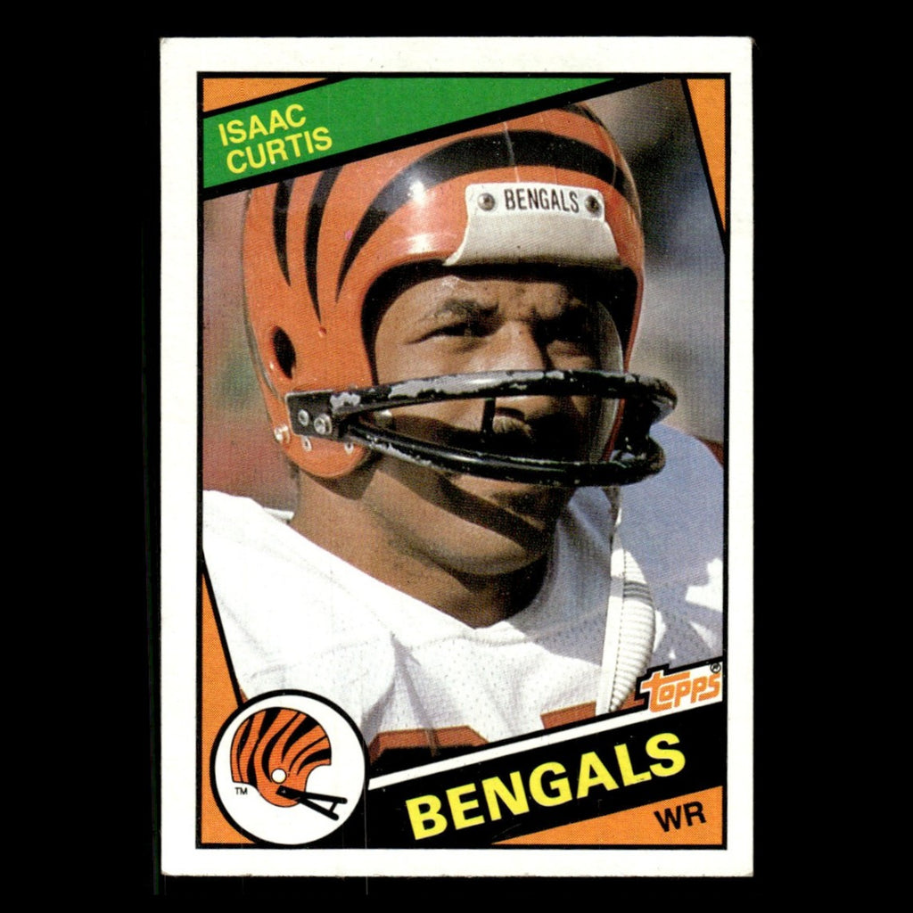 Isaac Curtis #39 1984 Topps Cincinnati Bengals Football Card NFL EX