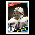Gregg Bingham #75 1984 Topps Houston Oilers Football Card NFL EX