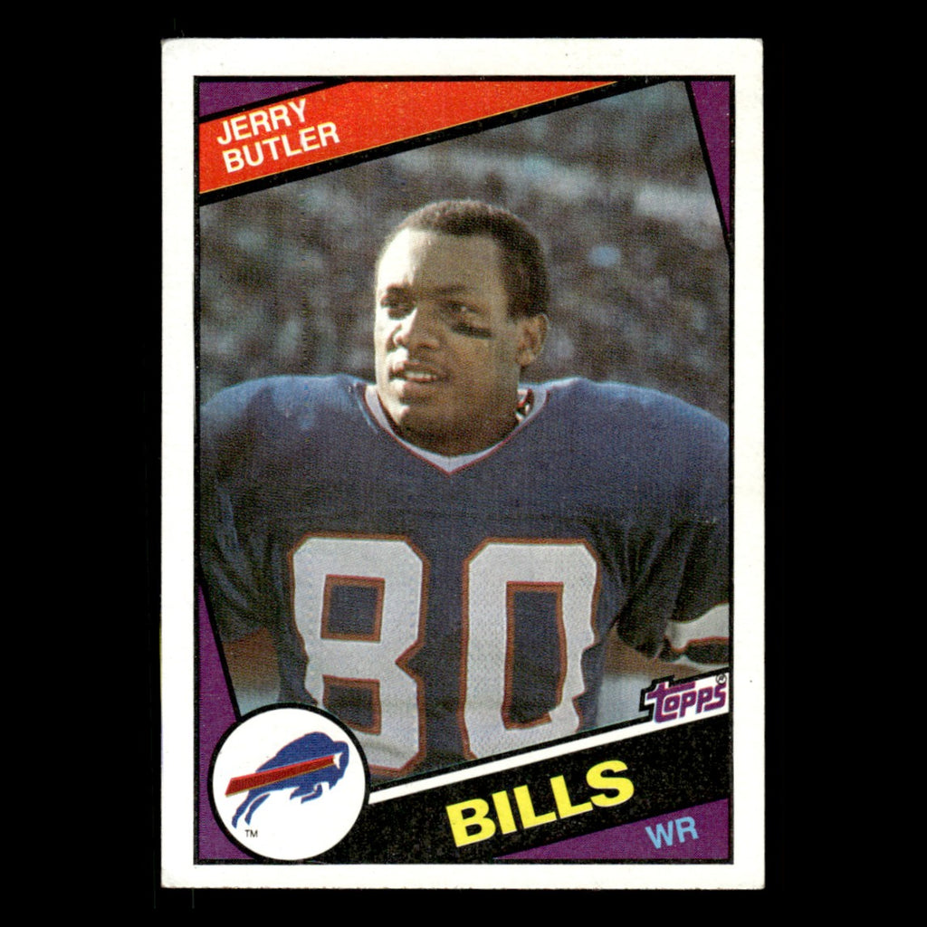 Jerry Butler #22 1984 Topps Buffalo Bills Football Card NFL EX