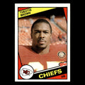 Theotis Brown #86 1984 Topps Kansas City Chiefs Football Card NFL EX