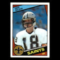Dave Wilson #308 1984 Topps New Orleans Saints Football Card NFL EX