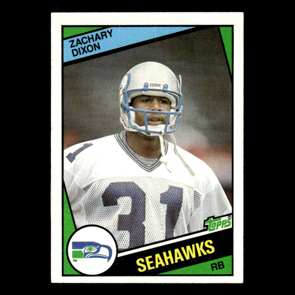 Zachary Dixon #191 1984 Topps Seattle Seahawks Football Card NFL EX