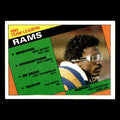 Eric Dickerson Rams Team Leaders #276 1984 Topps Los Angeles Rams Football Card