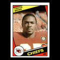 Theotis Brown #86 1984 Topps Kansas City Chiefs Football Card NFL EX