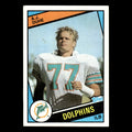 A.J. Duhe #119 1984 Topps Miami Dolphins Football Card NFL EX