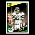 Lance Mehl #153 1984 Topps New York Jets Football Card NFL EX