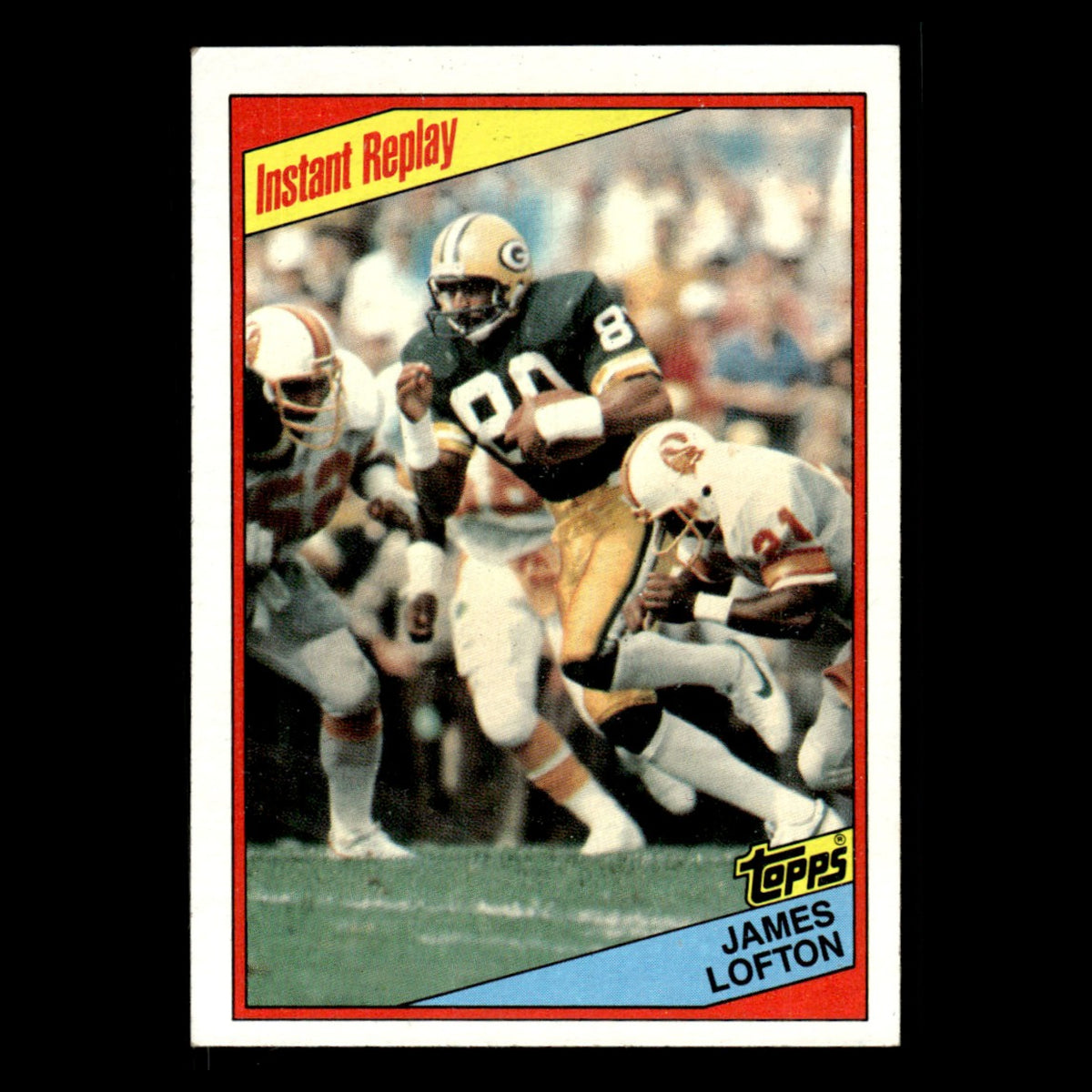 James Lofton #273 1984 Topps Green Bay Packers Football Card NFL EX
