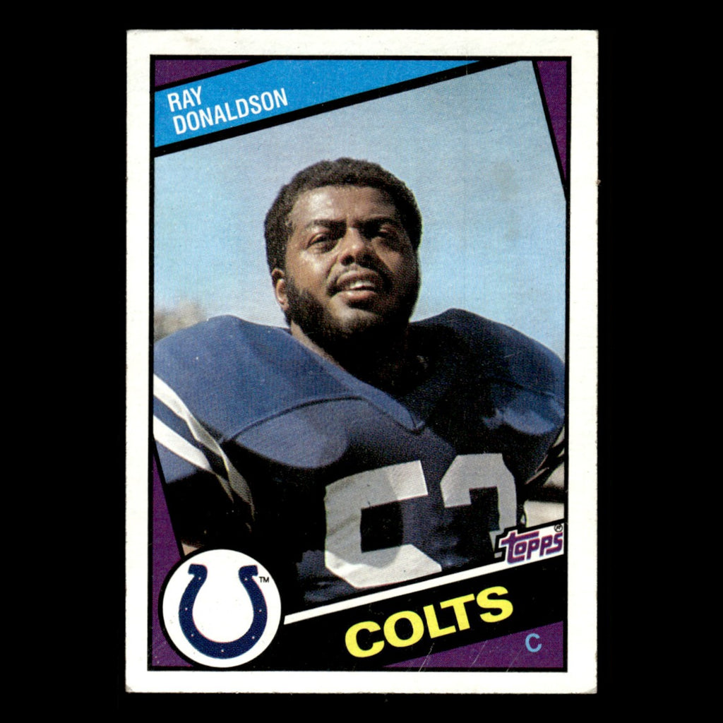 Ray Donaldson #13 1984 Topps Indianapolis Colts Football Card NFL EX
