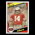 Ray Wersching #362 1984 Topps San Francisco 49ers Football Card NFL EX