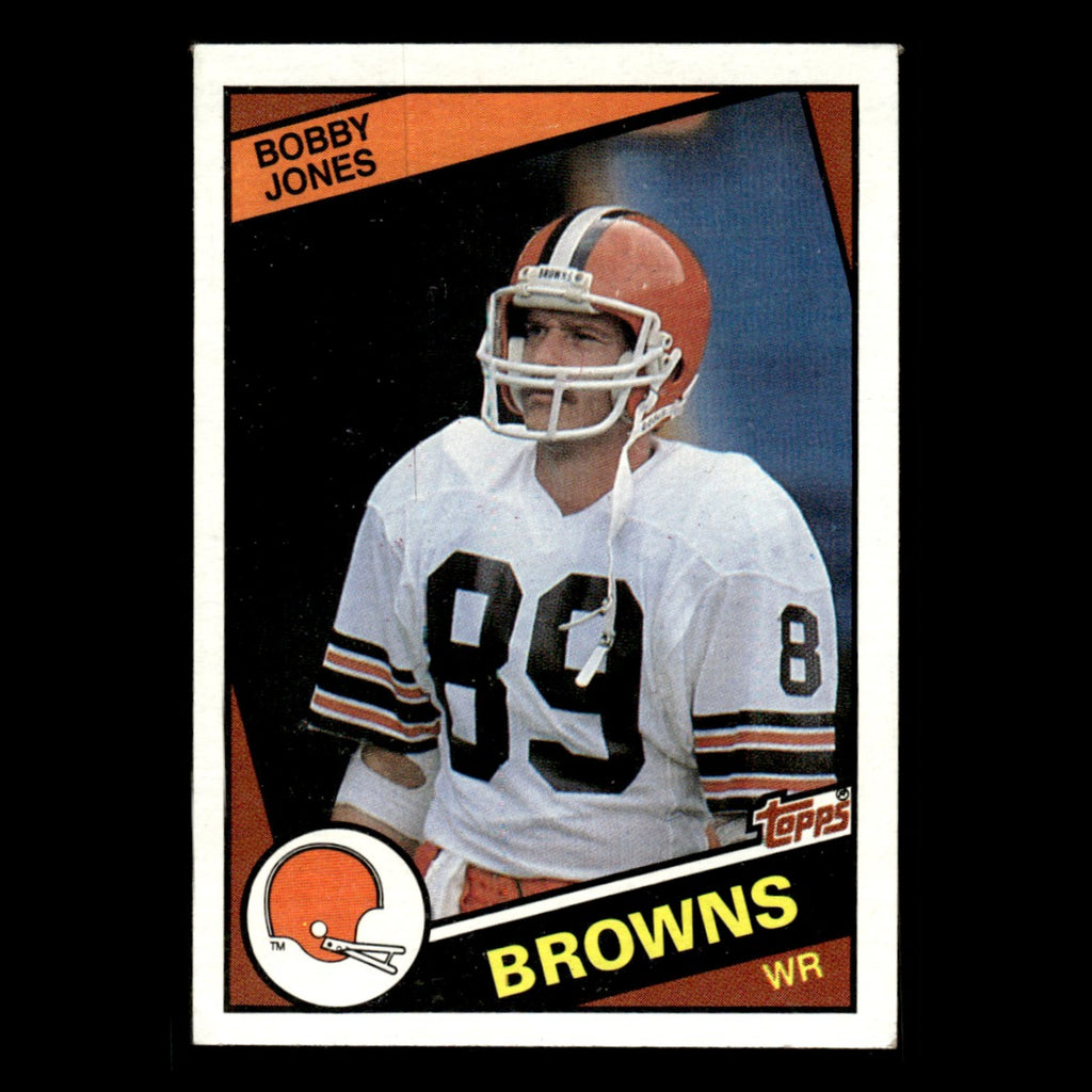 Bobby Jones #54 1984 Topps Cleveland Browns Football Card NFL EX