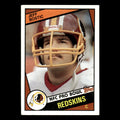 Jeff Bostic #376 1984 Topps Washington Redskins Football Card NFL EX