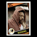 Mike Nelms #387 1984 Topps Washington Redskins Football Card NFL EX