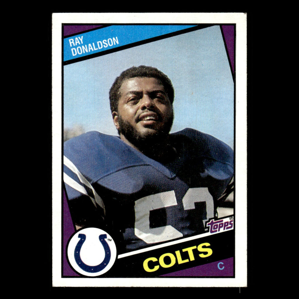 Ray Donaldson #13 1984 Topps Indianapolis Colts Football Card NFL EX