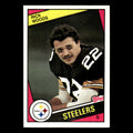 Rick Woods #173 1984 Topps Pittsburgh Steelers Football Card NFL EX