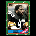 Keith Willis #288 1986 Topps Pittsburgh Steelers Football Card NFL EX