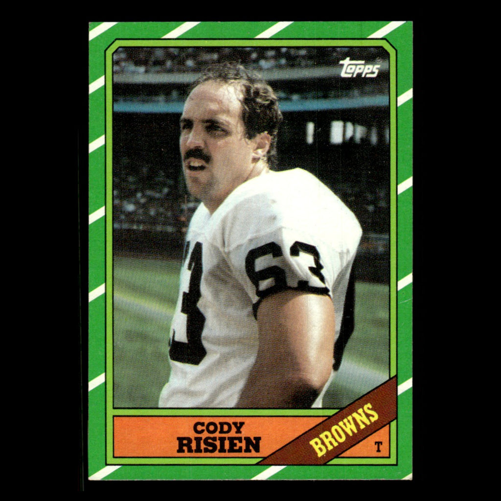 Cody Risien #193 1986 Topps Cleveland Browns Football Card NFL EX