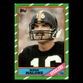 Mark Malone #281 1986 Topps Pittsburgh Steelers Football Card NFL EX