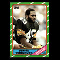 Dwayne Woodruff #290 1986 Topps Pittsburgh Steelers Football Card NFL EX