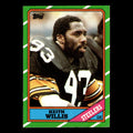 Keith Willis #288 1986 Topps Pittsburgh Steelers Football Card NFL EX