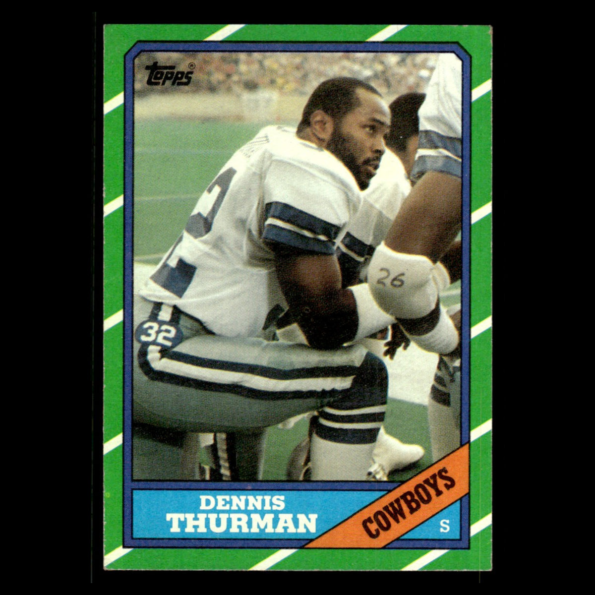 John Smith #136 1986 Topps New England Patriots Football Card NFL EX
