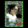 Bruce Hardy #51 1986 Topps Miami Dolphins Football Card NFL EX