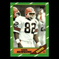 Ozzie Newsome #191 1986 Topps Cleveland Browns Football Card NFL EX