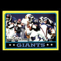 Joe Morris #137 1986 Topps New York Giants Football Card NFL EX