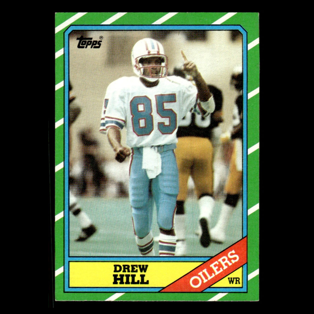 Drew Hill #353 1986 Topps Houston Oilers Football Card NFL EX