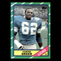 Curtis Green #250 1986 Topps Detroit Lions Football Card NFL EX