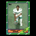 Lam Jones #98 1986 Topps New York Jets Football Card NFL EX