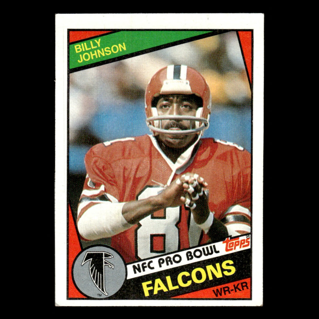 Billy Johnson #215 1984 Topps Atlanta Falcons Football Card NFL EX