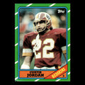 Curtis Jordan #184 1986 Topps Washington Redskins Football Card NFL EX