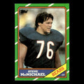 Steve McMichael #21 1986 Topps Chicago Bears Football Card NFL EX