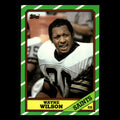 Wayne Wilson #341 1986 Topps New Orleans Saints Football Card NFL EX