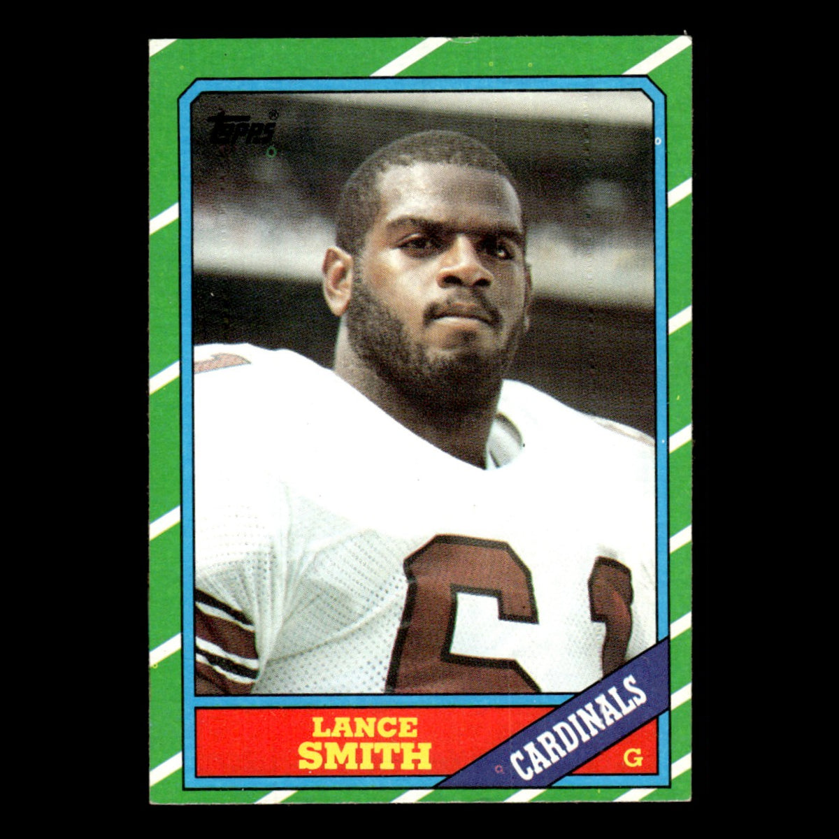 Lance Smith #333 1986 Topps St. Louis Cardinals Football Card NFL EX