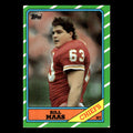 Bill Maas #310 1986 Topps Kansas City Chiefs Football Card NFL EX